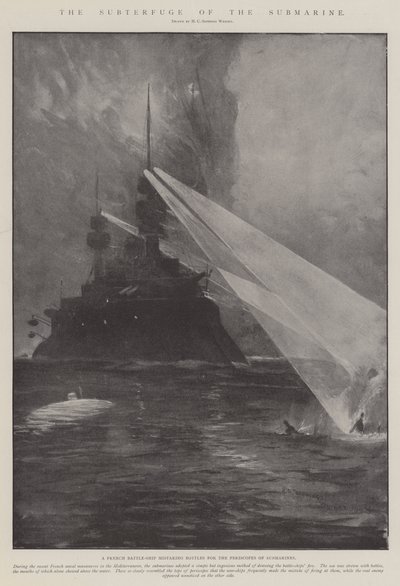 La subterfuge du sous-marin - Henry Charles Seppings Wright